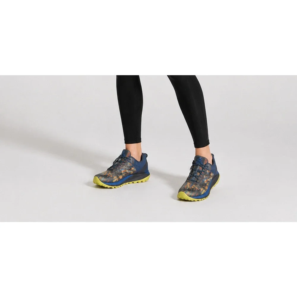 Merrell Antora 2 Rainbow Mountain Trail Shoes Womens's 9 Wide Vibram